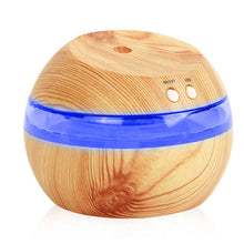 Mini Car  Aromatherapy Humidifier Aroma Diffuser Essential Oil Diffuser Air Purifier Blue Backlight LED